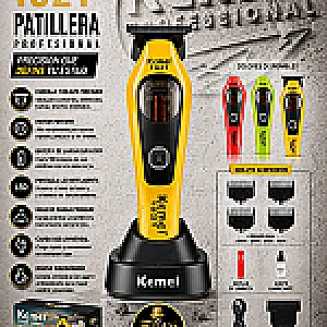 PATILLERA KEMEI 1921 KEMEI MAQUINAS PATILLERAS 6955549319219 - Tienda Barber Clan