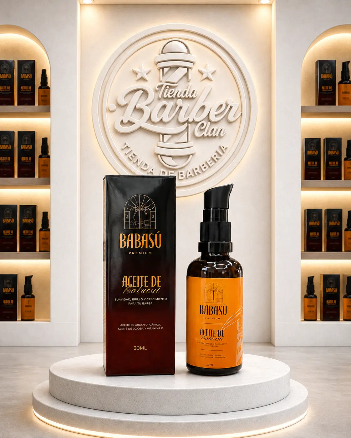 ACEITE PARA LA BARBA BABASU BABASU ACEITES PARA BARBA Y CABELLO 7709541954904 - Tienda Barber Clan