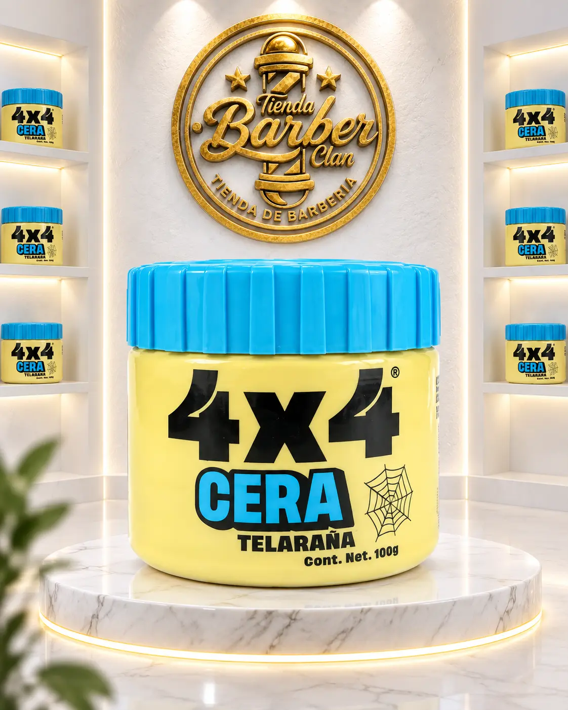 CERA TELARAÑA 4X4 100G 4X4 CERAS 7501776337138 - Tienda Barber Clan