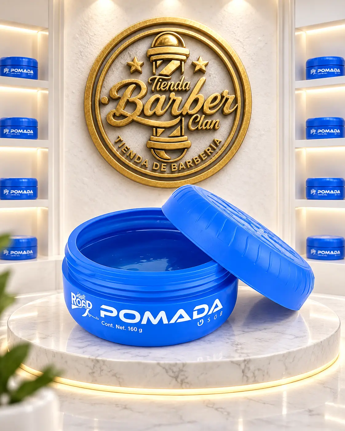 POMADA OFF ROAD AZUL 150G OFF ROAD CERAS 065770763437 - Tienda Barber Clan