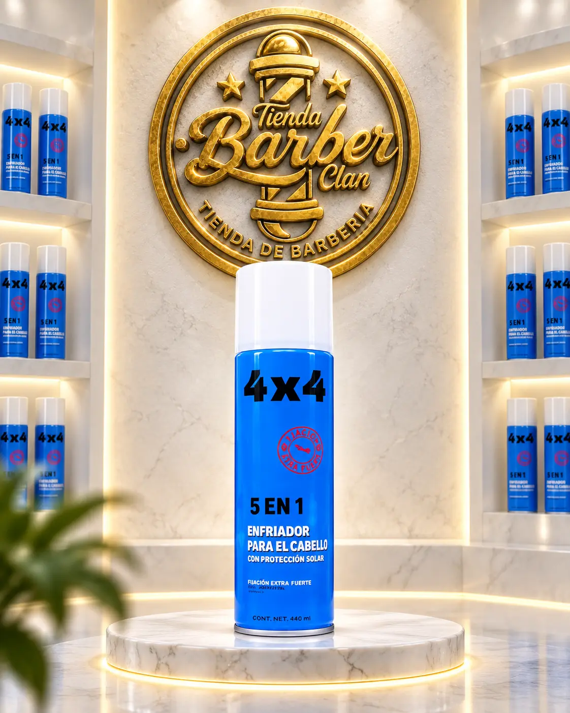 DESINFECTANTE 4X4 400ML 4X4 ,DESINFECTANTE Y LUBRICANTES DE MAQUINAS 7501776335325 - Tienda Barber Clan