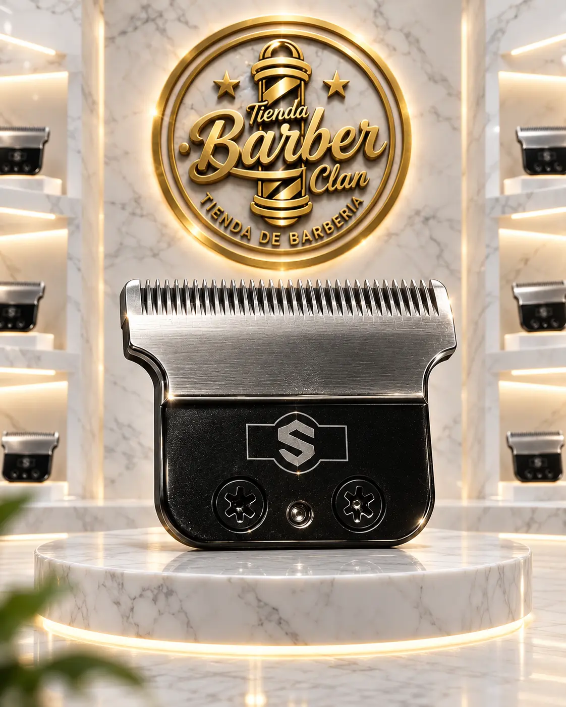CUCHILLA PATILLERA CERAMICA STEEL PRO LINE STEEL PRO LINE CUCHILLAS Y REPUESTOS 771729901 - Tienda Barber Clan