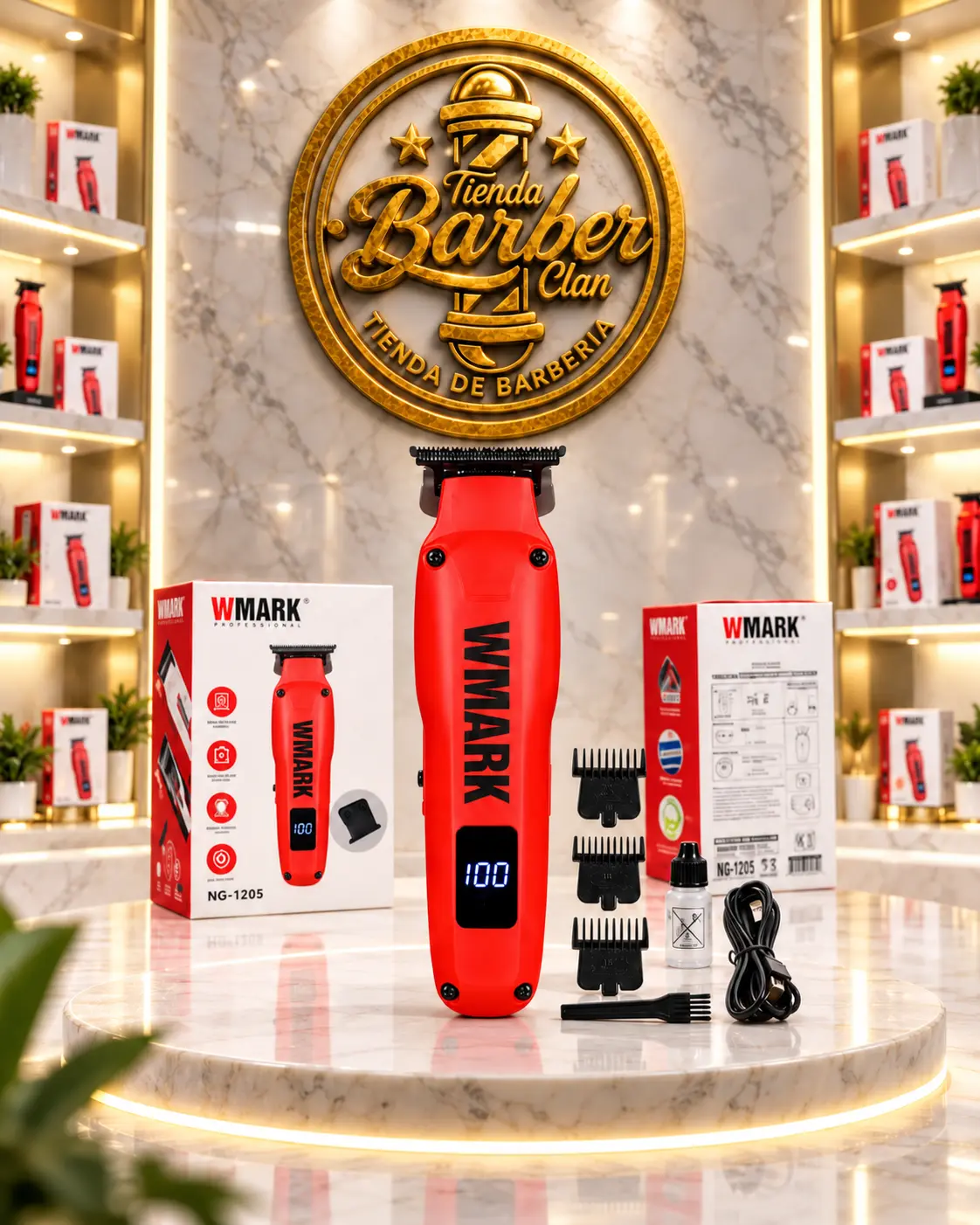 PATILLERA WMARK 1205 WMARK MAQUINAS PATILLERAS 6971196418990 - Tienda Barber Clan
