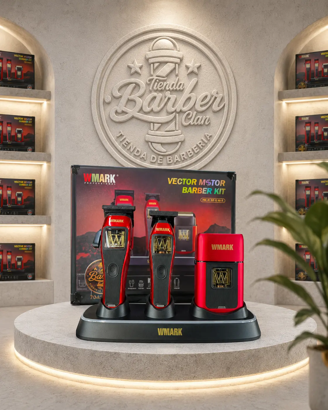 COMBO WMARK X1 3 EN 1 WMARK MAQUINAS DE CORTE 6971196419096 - Tienda Barber Clan