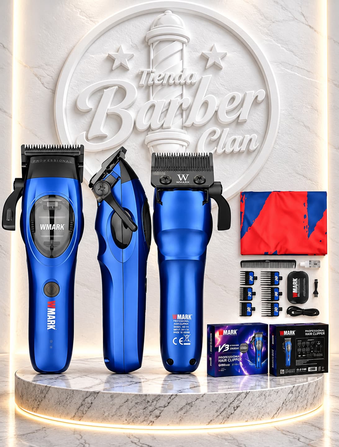 MAQUINA WMARK V3 WMARK MAQUINAS DE CORTE 6971196419607 - Tienda Barber Clan