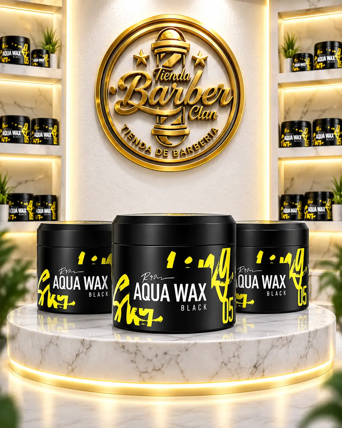 CERA ROQVEL BLACK 05 150GR ROQVEL CERAS 5281985868130 - Tienda Barber Clan