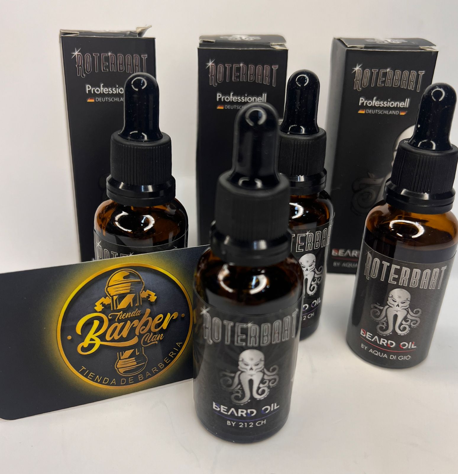 ACEITE PARA LA BARBA ROTERBART ROTERBART ACEITES PARA BARBA Y CABELLO 971176544 - Tienda Barber Clan