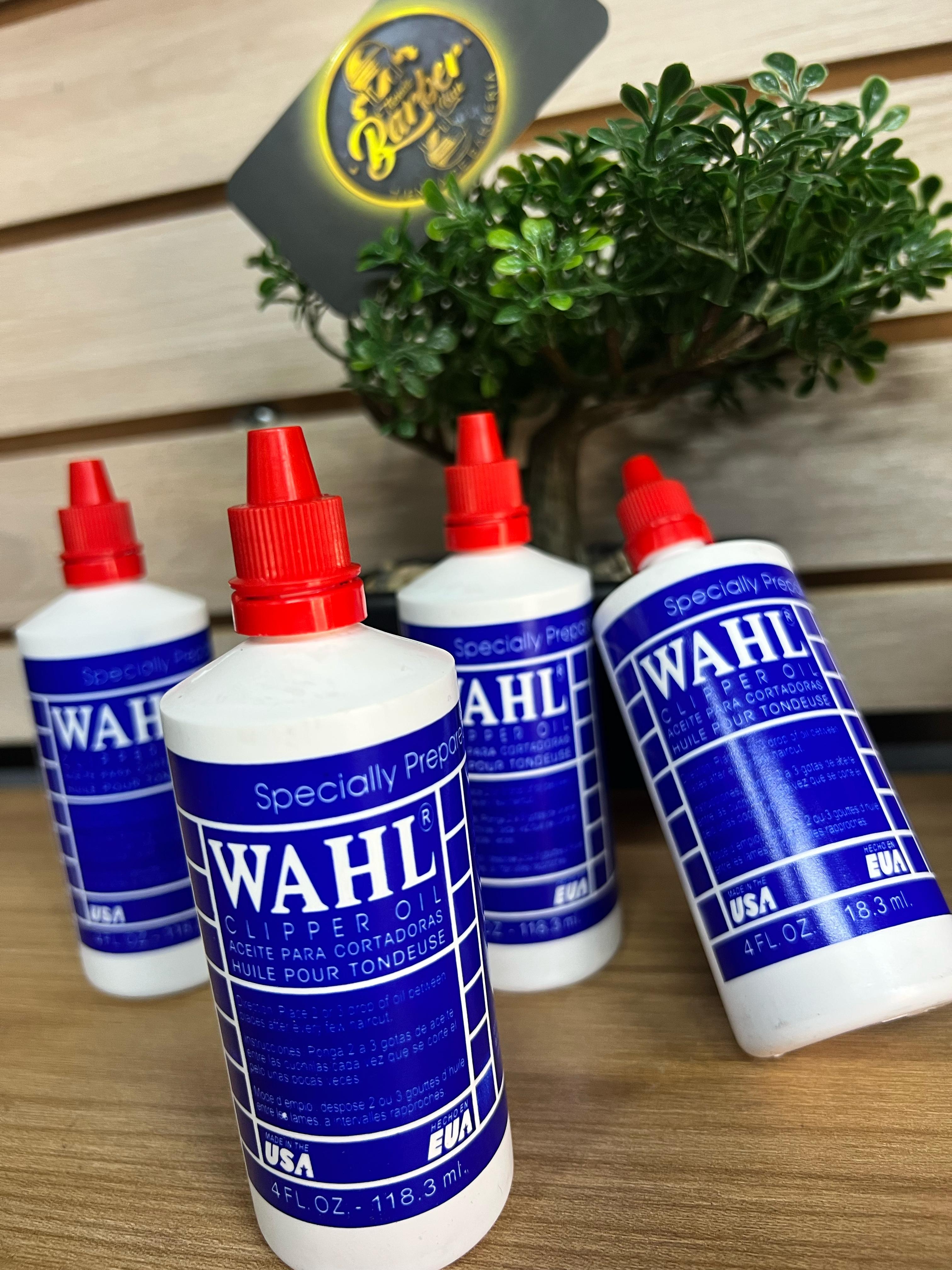 ACEITE WAHL 118 /120ML WAHL ,DESINFECTANTE Y LUBRICANTES DE MAQUINAS 7705869451835 - Tienda Barber Clan