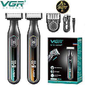 AFEITADORA ELECTRICA VGR 360 VGR MAQUINAS SHAVER DE AFEITAR 6973224083606 - Tienda Barber Clan