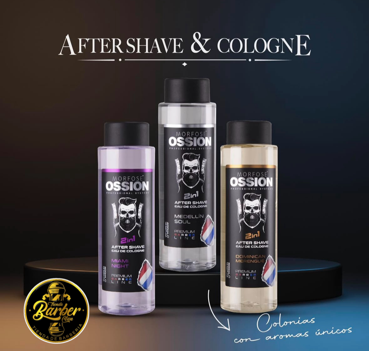AFTER SHAVE 2 EN 1 OSSION OSSION AFTER SHAVE 8681701007660 - Tienda Barber Clan