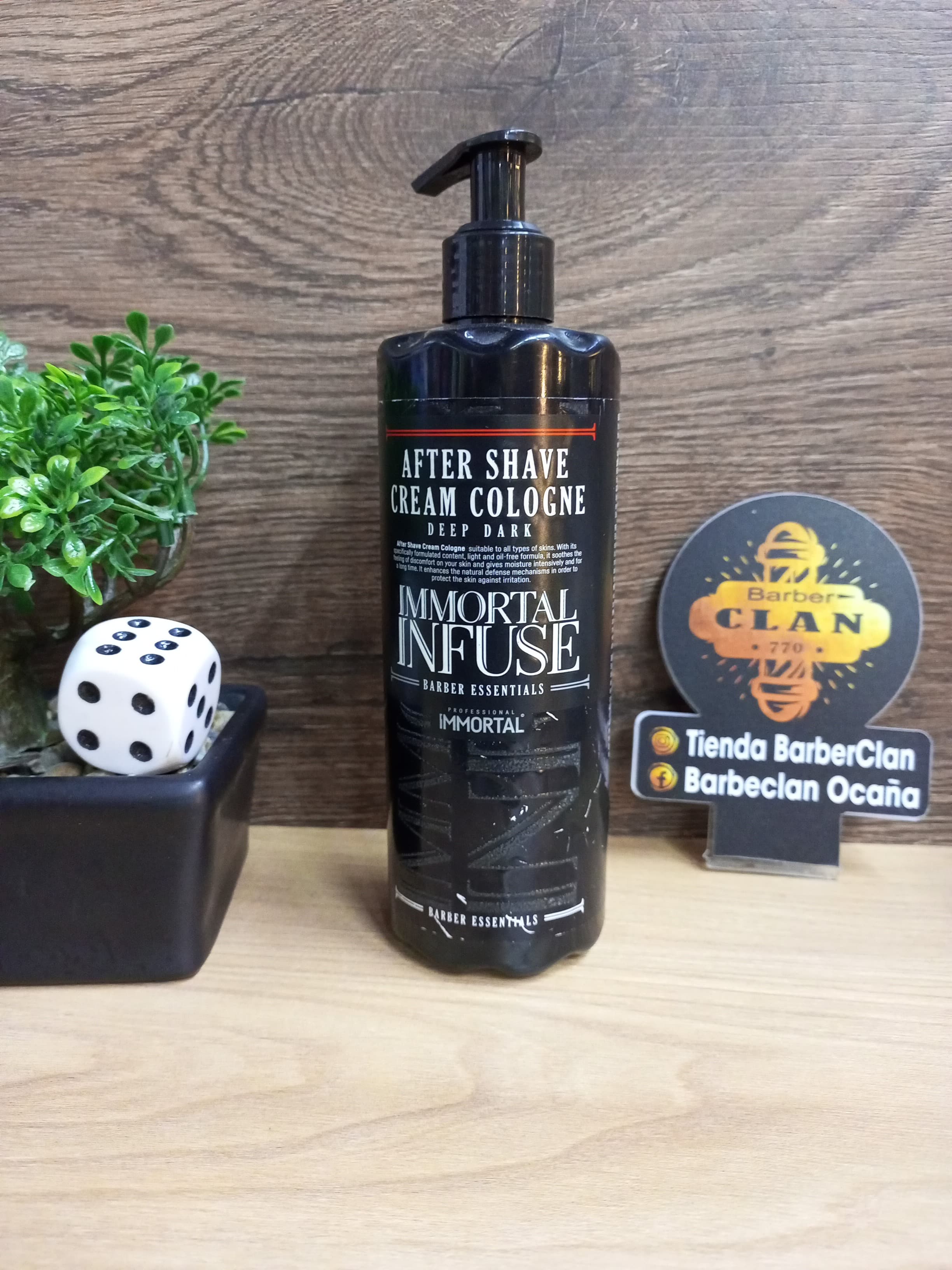 AFTER SHAVE EN CREMA INMORTAL 400 ML IMMORTAL SHAVIN GEL Y ESPUMAS PARA AFEITAR 8680304584400 - Tienda Barber Clan