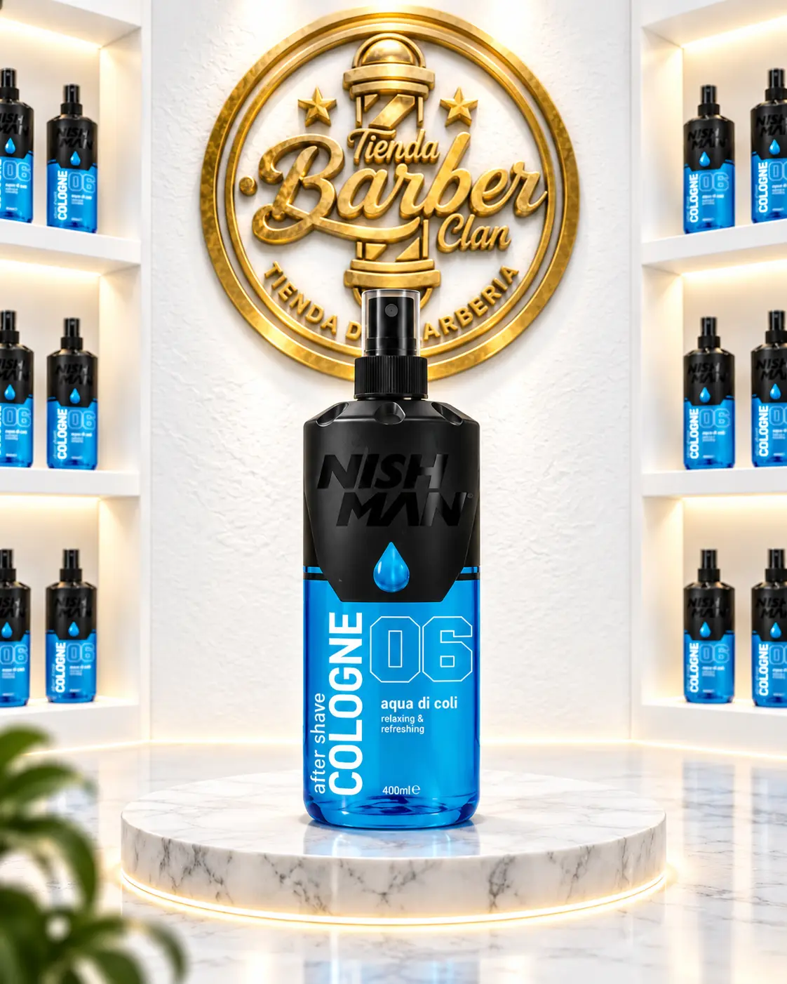 AFTER SHAVE NISHMAN AQUA 06 NISHMAN AFTER SHAVE 8682035083696 - Tienda Barber Clan