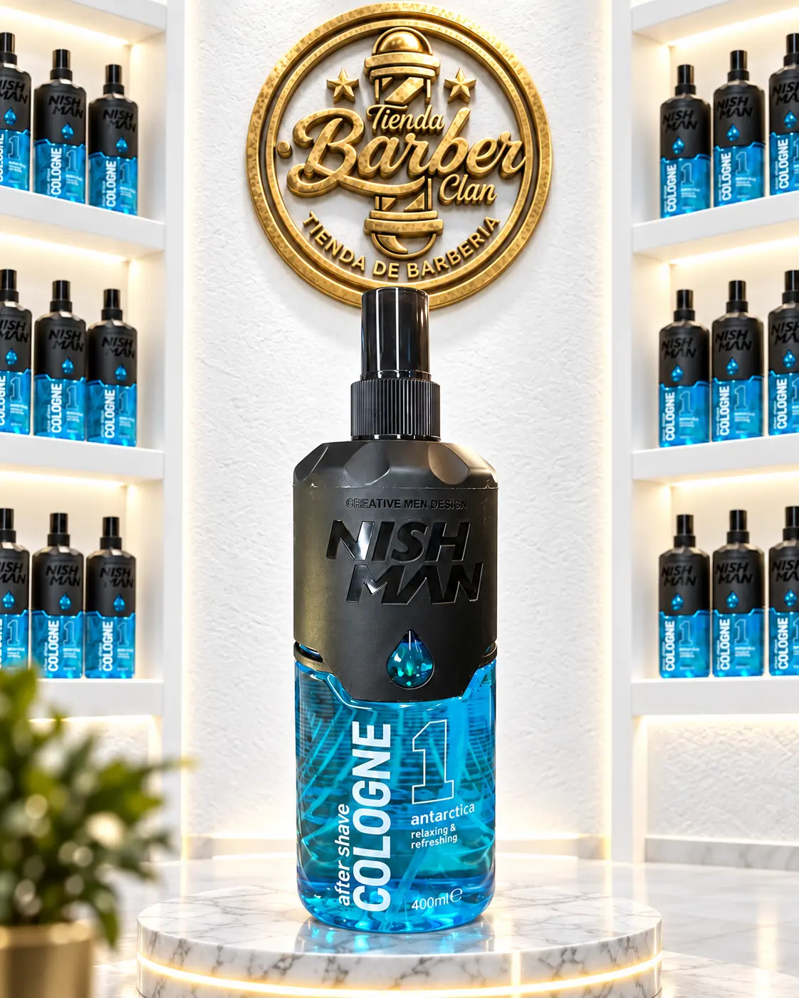 AFTER SHAVE NISHMAN ANTARTICA 1 - 400 ML NISHMAN AFTER SHAVE 8682035088134 - Tienda Barber Clan