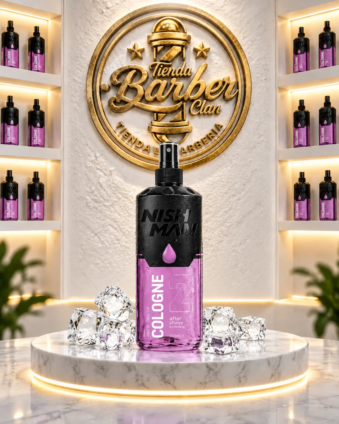 AFTER SHAVE NISHMAN STORM 2 400ML NISHMAN AFTER SHAVE 8682035088141 - Tienda Barber Clan