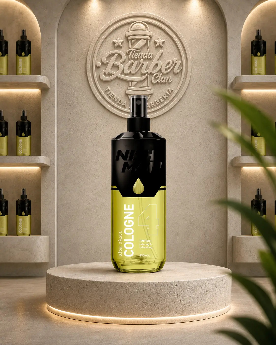 AFTER SHAVE NISHMAN COLOGNE 4 - 400 ML NISHMAN AFTER SHAVE 8682035082002 - Tienda Barber Clan