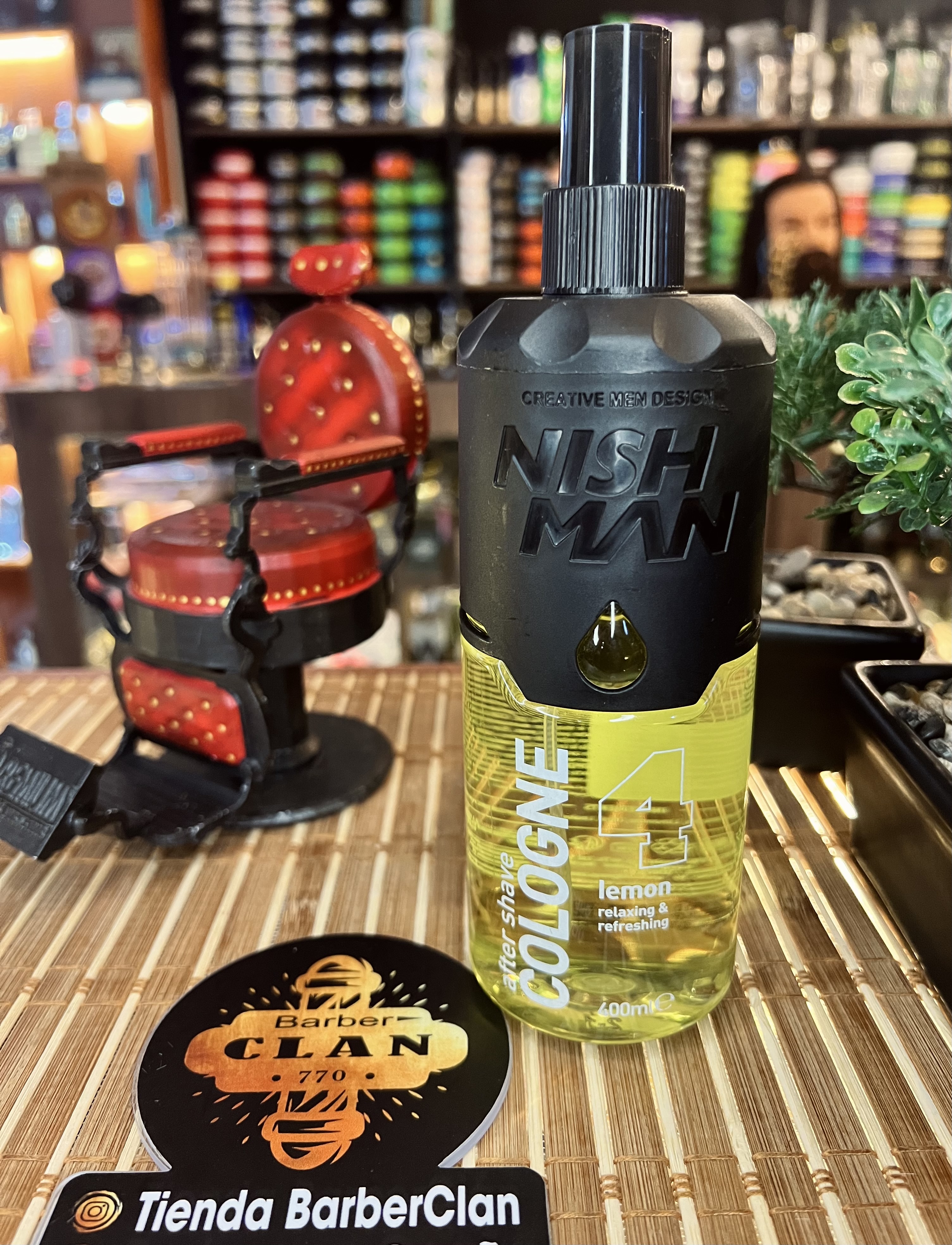 AFTER SHAVE NISHMAN COLOGNE 4 - 400 ML NISHMAN AFTER SHAVE 8682035082002 - Tienda Barber Clan