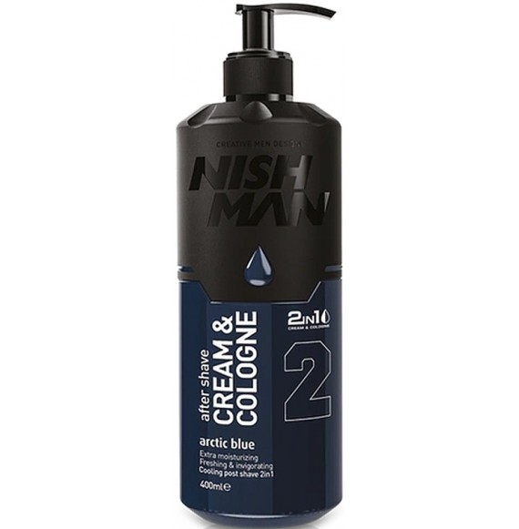 AFTER SHAVE NISHMAN CREMA Y COLOGNE 2 - 400 ML NISHMAN AFTER SHAVE 8681665066475 - Tienda Barber Clan