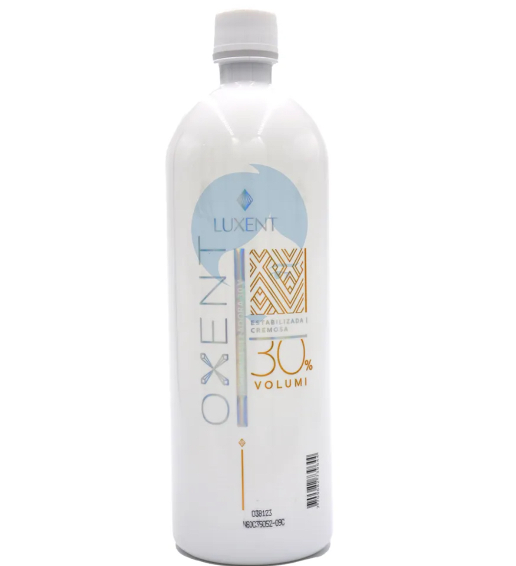 AGUA OXIGENADA LUXENT VOL 30 -900ML LUXENT TINTES y PERMANENTES 7709682739644 - Tienda Barber Clan