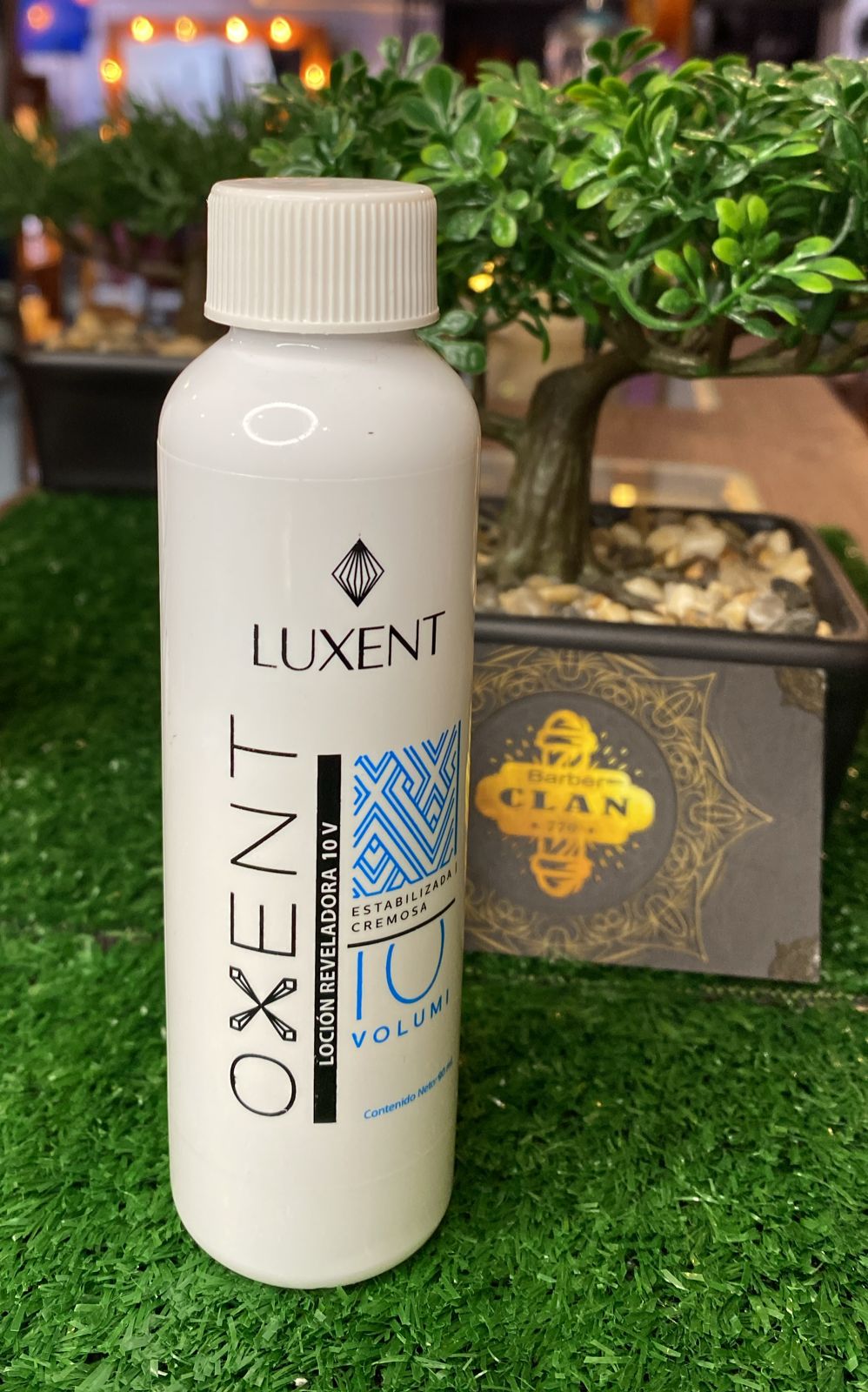 AGUA OXIGENADA V 10 - LUXENT 90ML LUXENT TINTES y PERMANENTES 7709382501053 - Tienda Barber Clan