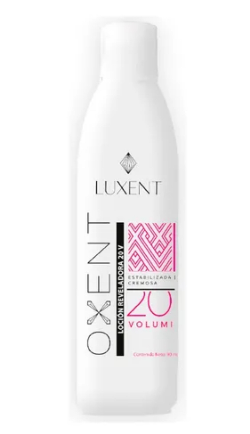 AGUA OXIGENADA V 20 - LUXENT 90ML LUXENT TINTES y PERMANENTES 7709622927278 - Tienda Barber Clan