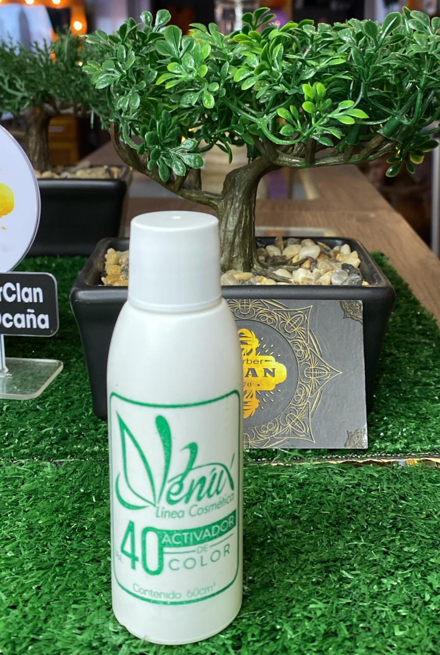 AGUA OXIGENADA V 40 VENUX 60ML VENUX TINTES y PERMANENTES 7709181612318 - Tienda Barber Clan