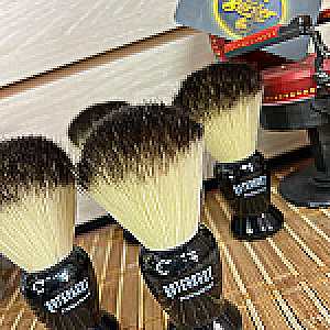 BROCHA APLICADOR JABON PARA BARBA MOPAS 006733 - Tienda Barber Clan