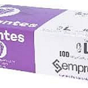 CAJA DE GUANTES DE NITRILLO SEMPRO PLATEADOS TALLA M GUANTES 6628223667 - Tienda Barber Clan