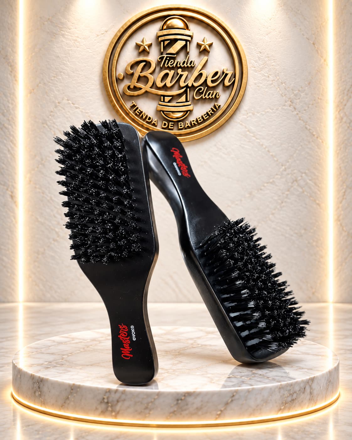 CEPILLO MADERA EVOK CEPILLOS SACUDIDORES 7453010087951 - Tienda Barber Clan