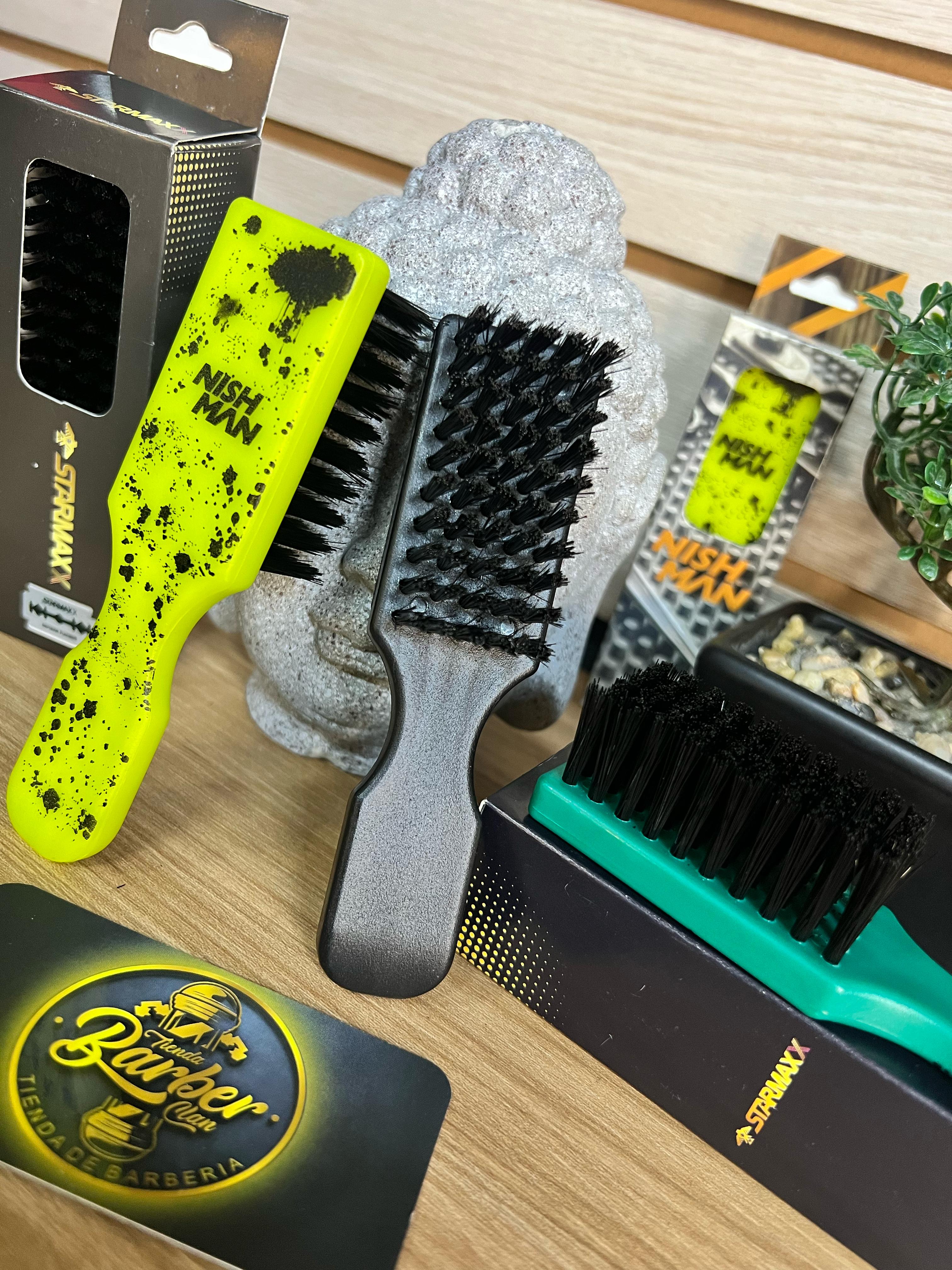 CEPILLO PULIDOR NISHMAN NEON NISHMAN CEPILLOS SACUDIDORES CEP--DEF-5257 - Tienda Barber Clan