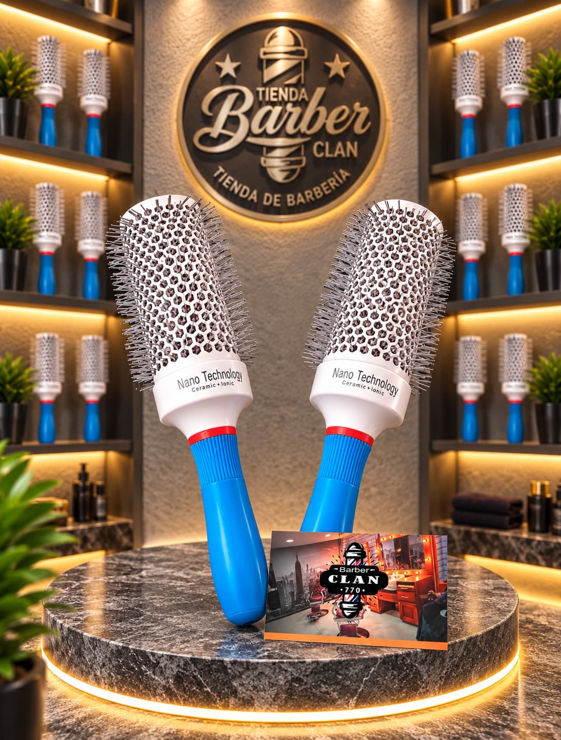 CEPILLO TERMICO CEPILLOS DE SECADO 2023060900104 - Tienda Barber Clan