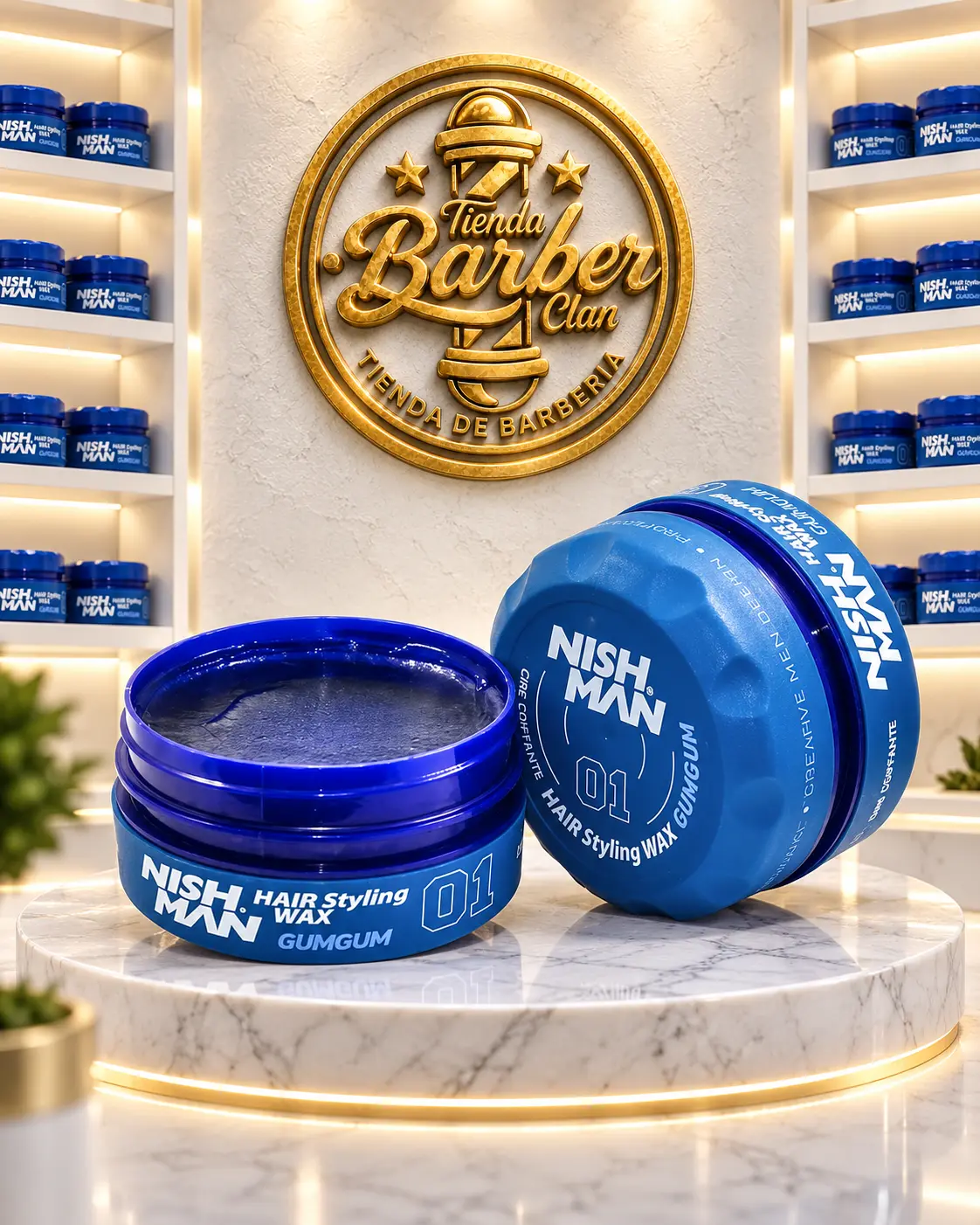 CERA NISHMAN 01 150ML NISHMAN CERAS 8682035088455 - Tienda Barber Clan