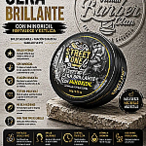 CERA BRILLANTE CON MINOXIDIL STREET ONE STREET ONE CERAS 398675443 - Tienda Barber Clan