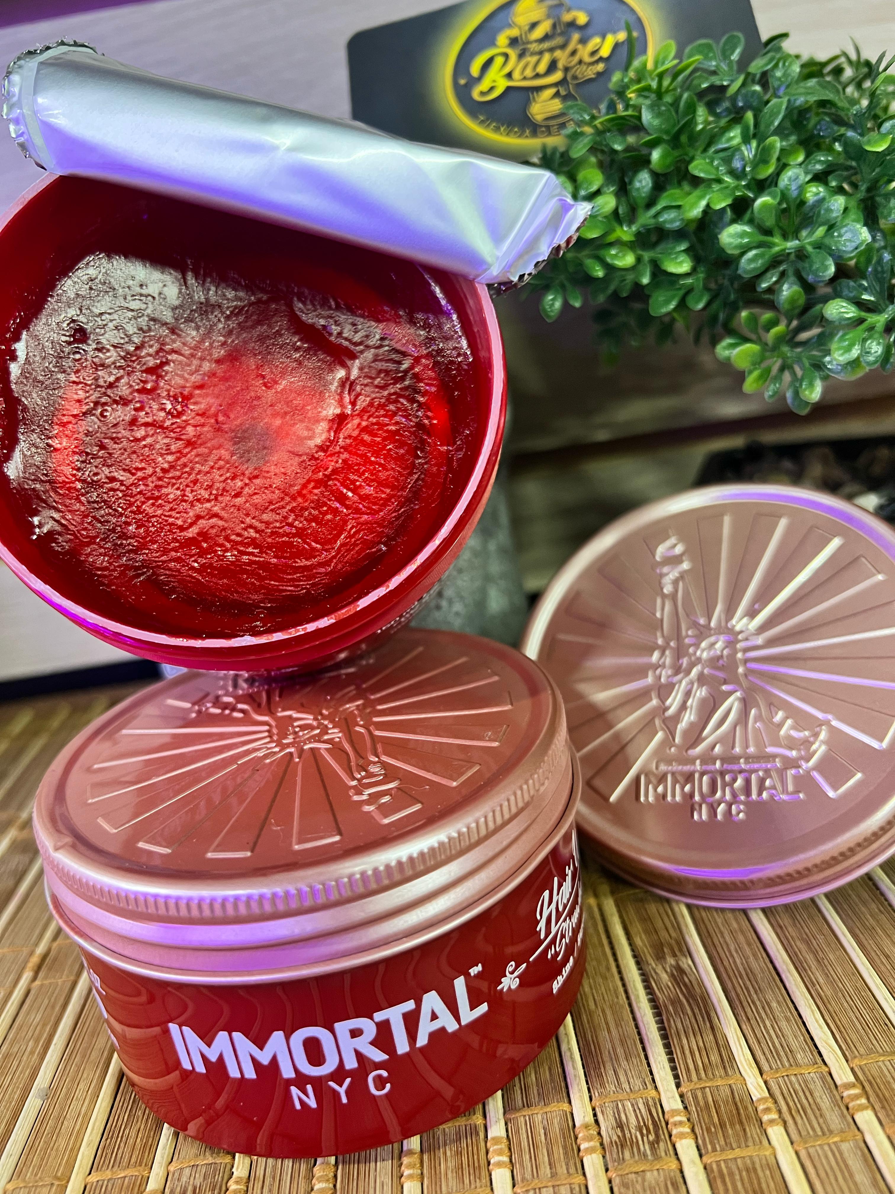 CERA INMORTAL NYC STRAWBERRY 150ML IMMORTAL CERAS - Tienda Barber Clan