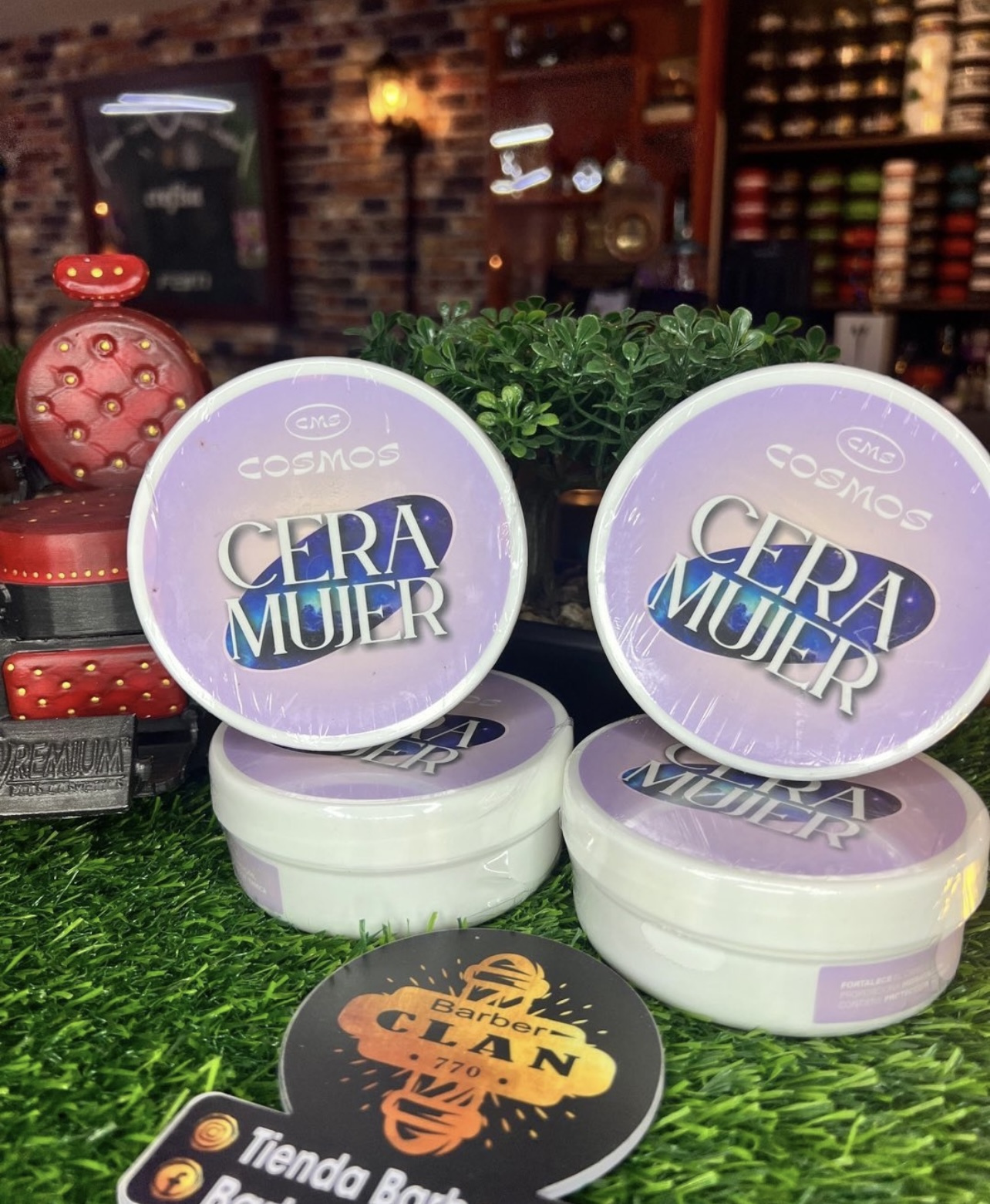 CERA MUJER CREMA CMS 180 GR COSMOS CERAS 7707942285849 - Tienda Barber Clan
