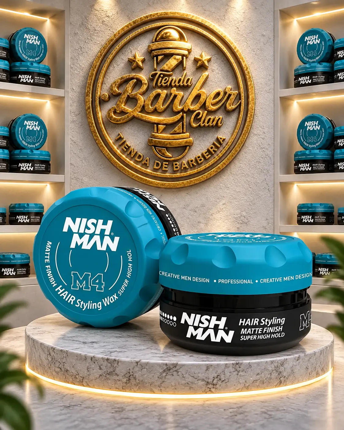 CERA NISHMAN M4 - 100 ML NISHMAN CERAS 8682035081081 - Tienda Barber Clan