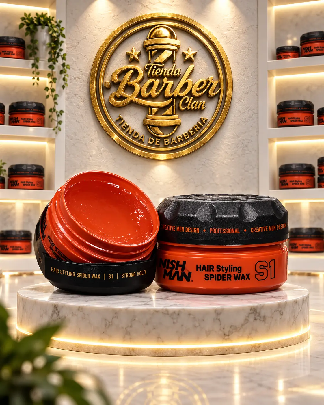 CERA NISHMAN S1 - 150 ML NISHMAN CERAS 8682035088547 - Tienda Barber Clan