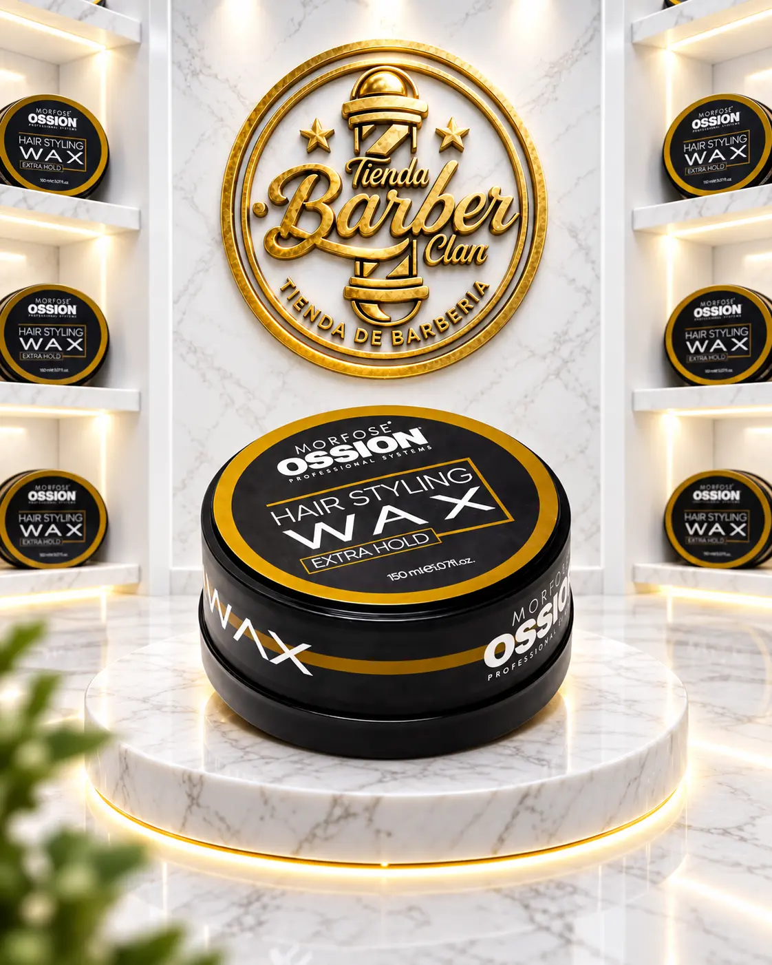 CERA OSSION EXTRA HOLD BRONCE 150 ML OSSION CERAS 8699009441536 - Tienda Barber Clan
