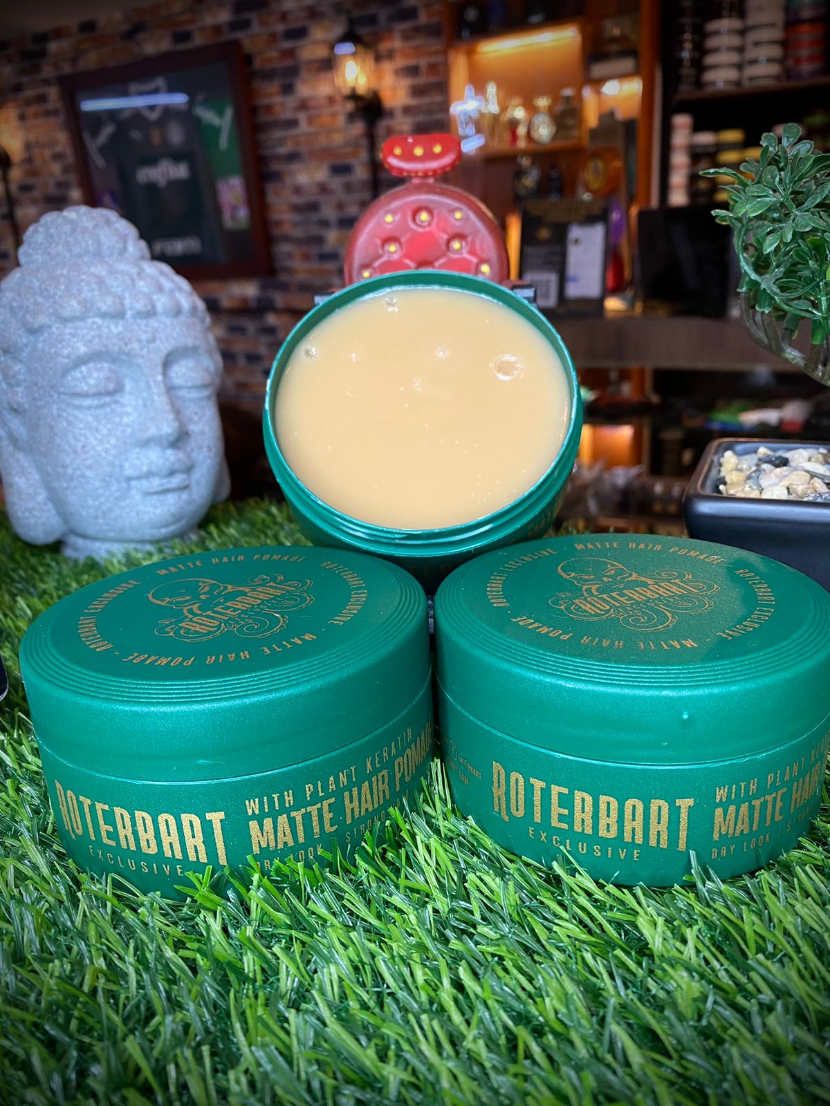 CERA ROTERBART MATTE HAIR 150ML (VERDE OSCURO) ROTERBART CERAS 8682225553596 - Tienda Barber Clan