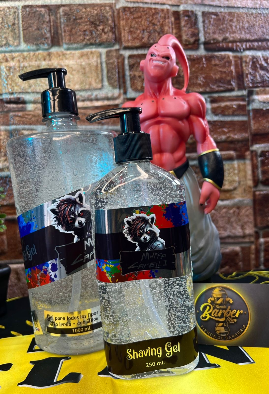 COMBO SHAVING GEL MUFFA CAPELLI 1000ML MUFFA CAPELLI SHAVIN GEL Y ESPUMAS PARA AFEITAR 170420240051 - Tienda Barber Clan
