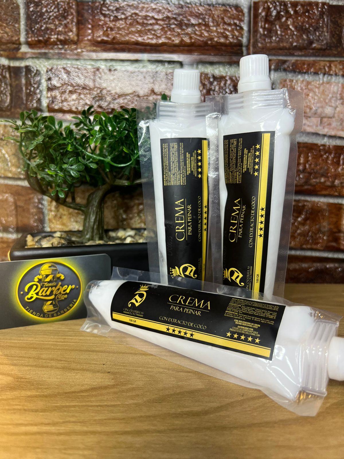 CREMA DE PEINAR 5 ESTRELLAS SACHET 5 ESTRELLA CREMA DE PEINAR 603501245 - Tienda Barber Clan
