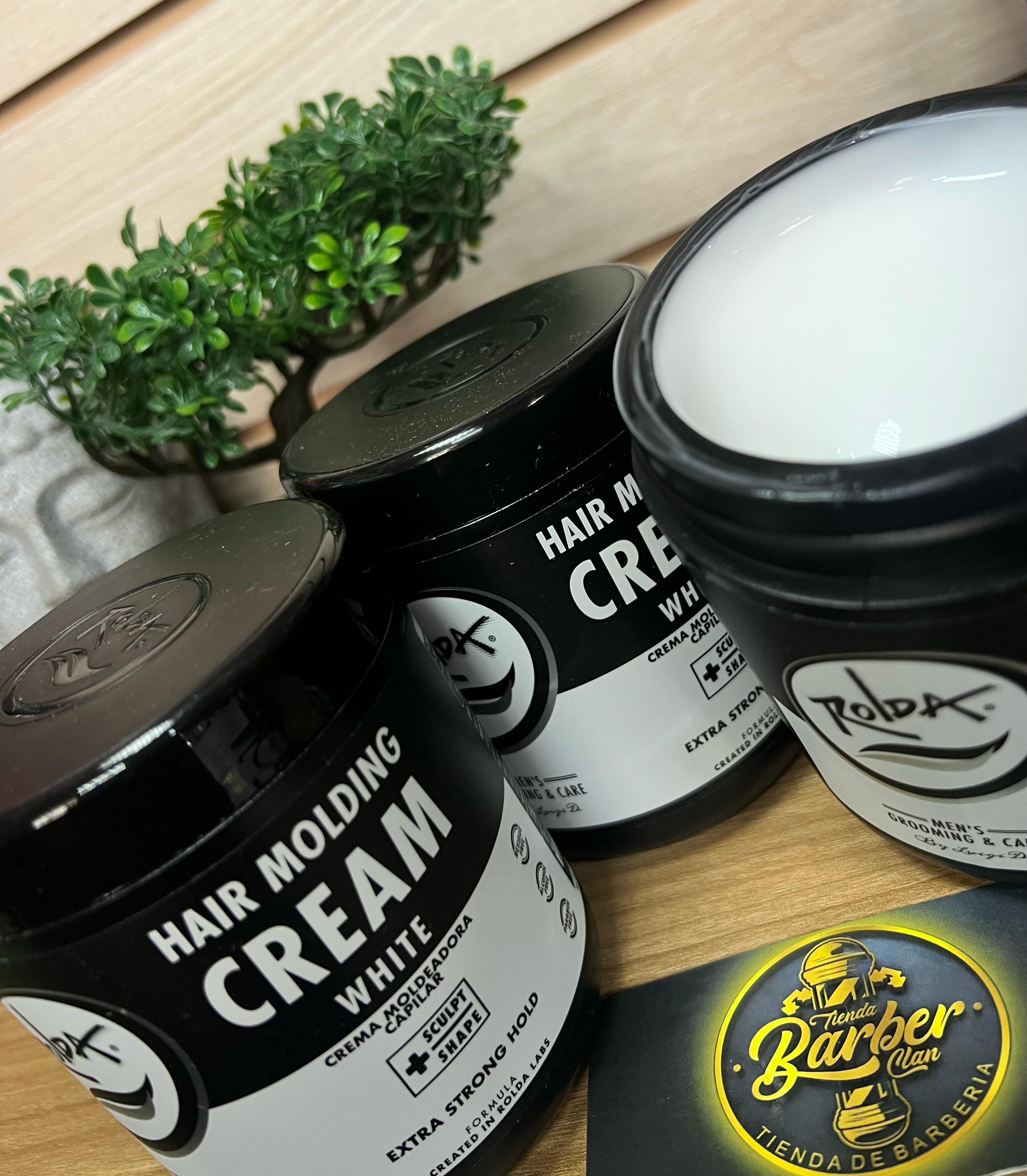 CREMA DE PEINAR WHITE ROLDA 500GR ROLDA CERAS 7707342223199 - Tienda Barber Clan