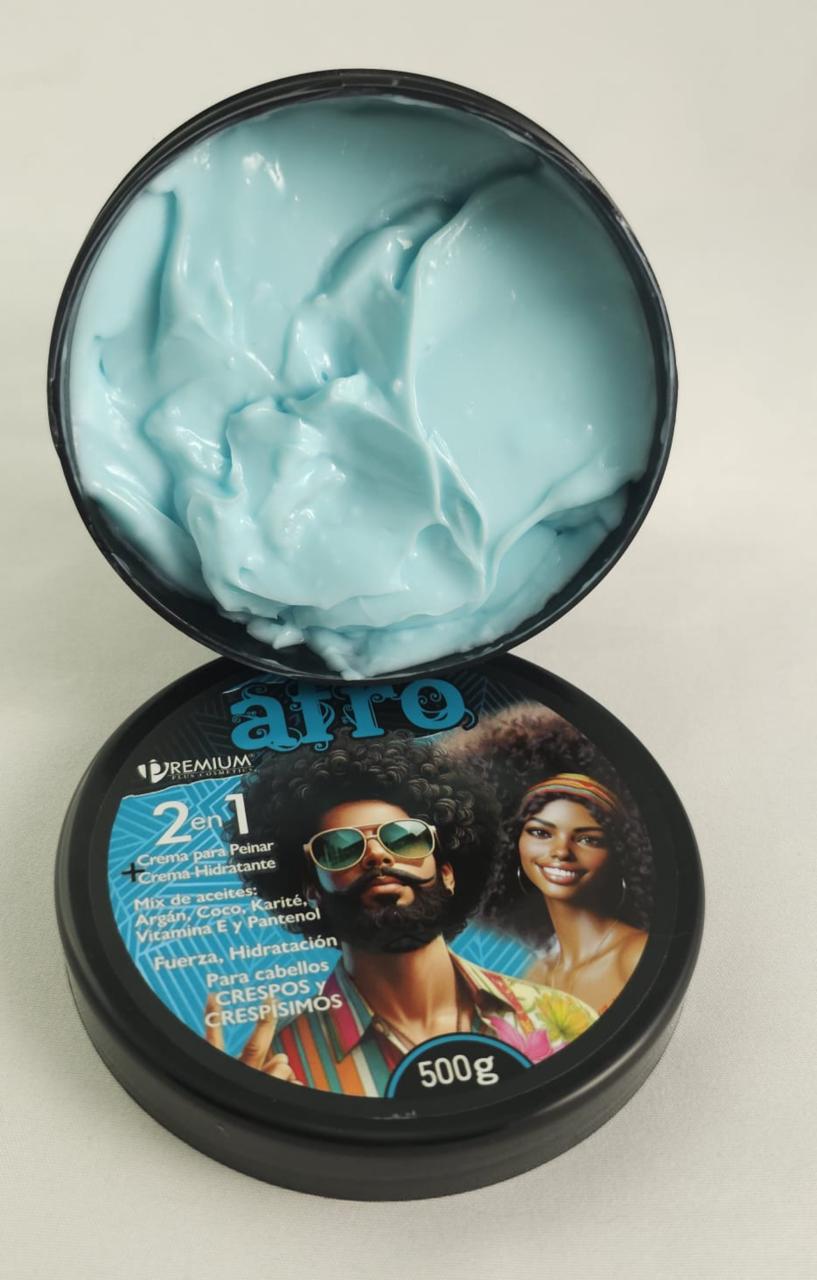 CREMA HIDRATANTE PARA CABELLO AFRO PREMIUN - 500GR PREMIUM CREMA DE PEINAR 215002190 - Tienda Barber Clan