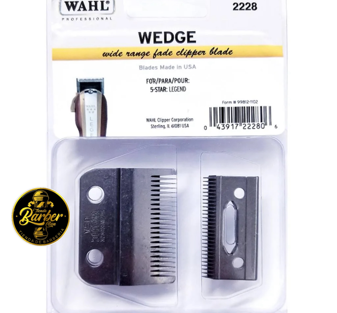 CUCHILLA DENTADA LEGEND CUCHILLAS Y REPUESTOS CUC--DEF-5462 - Tienda Barber Clan
