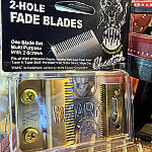 CUCHILLA MICRODENTADA DORADA WMARK W2 WMARK CUCHILLAS Y REPUESTOS 7613 - Tienda Barber Clan