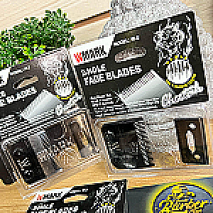 CUCHILLA MICRODENTADA NEGRA WMARK W2 CUCHILLAS Y REPUESTOS 0000986 - Tienda Barber Clan