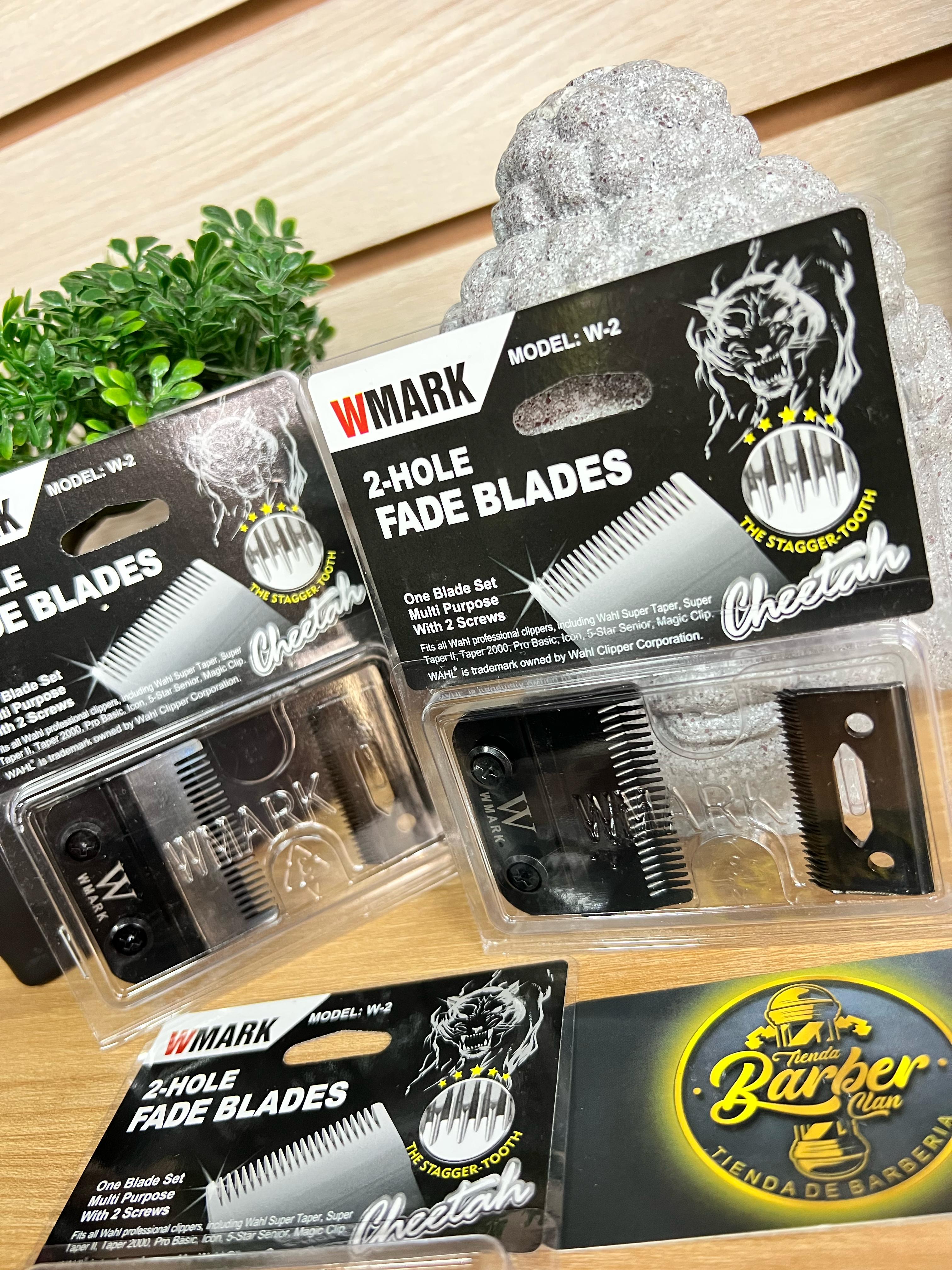 CUCHILLA MICRODENTADA NEGRA WMARK W2 CUCHILLAS Y REPUESTOS 0000986 - Tienda Barber Clan