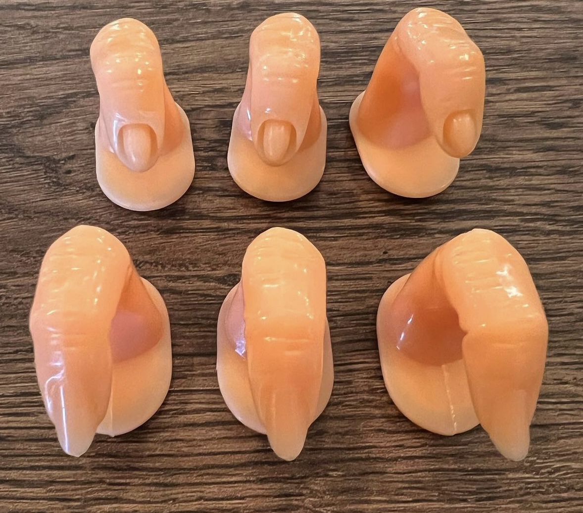 DEDOS DE PRACTICAS CHINA MANICURE Y PEDICURE UÑAS 4845 - Tienda Barber Clan