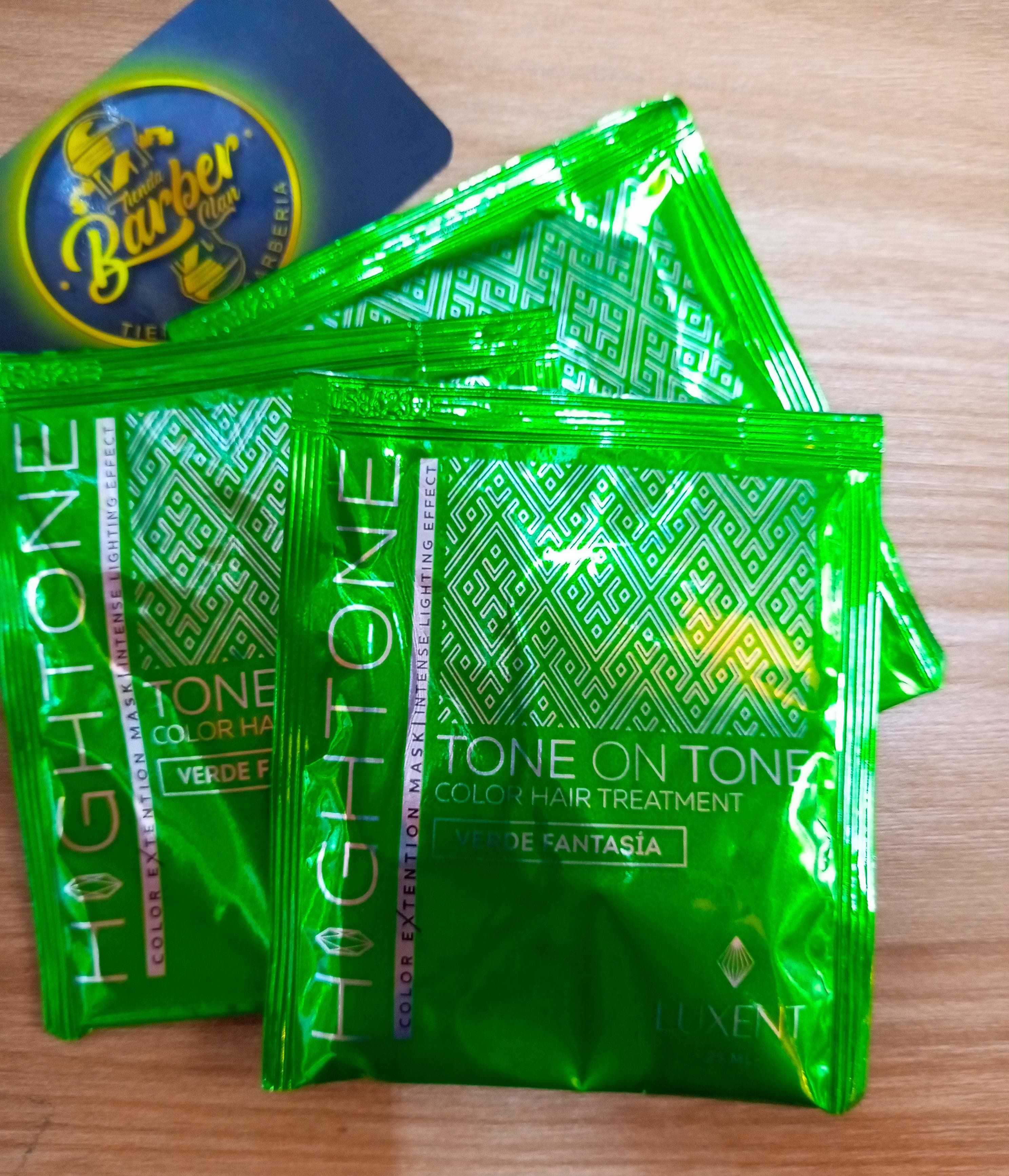 TONO SOBRE TONO - VERDE FANTASIA 25 ML MATIZANTES 7709114926345 - Tienda Barber Clan
