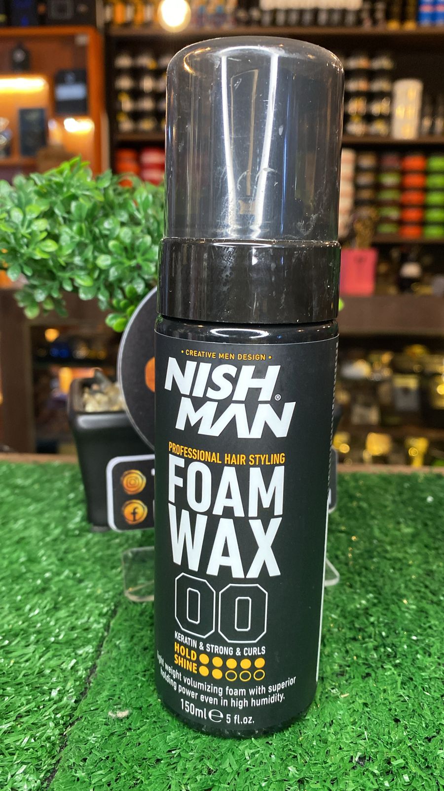 ESPUMA FOAM WAX 00 NISHMAN NISHMAN PIGMENTOS,FIBRAS CAPILARES 8682035085799 - Tienda Barber Clan