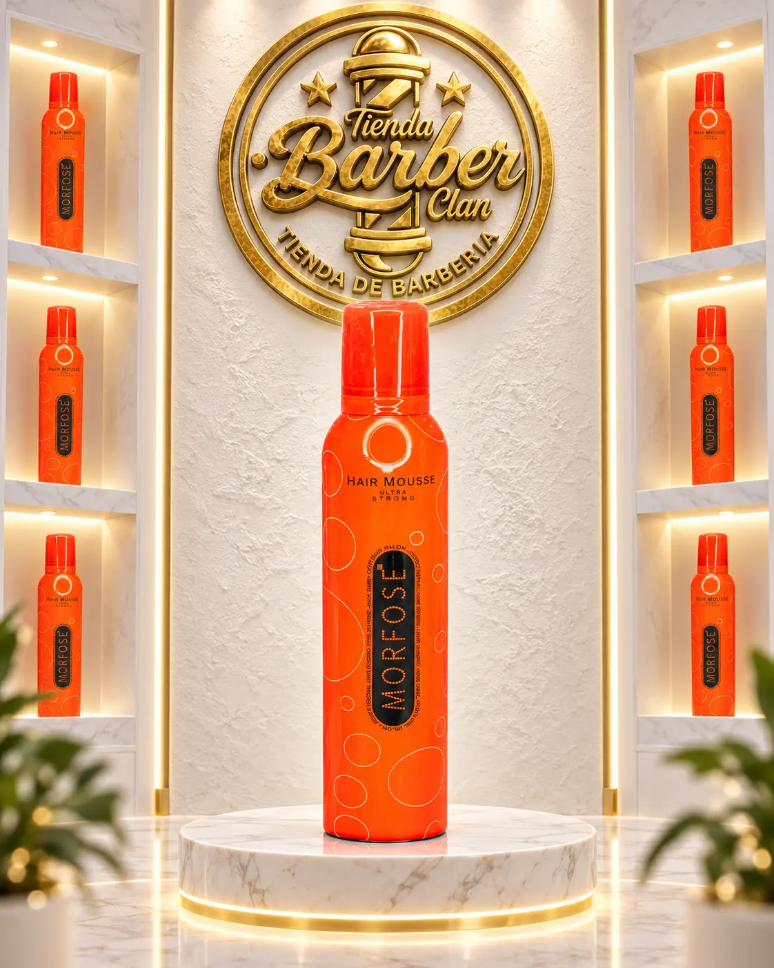 ESPUMA MORFOSE ULTRA STROMG MORFOSSE PIGMENTOS,FIBRAS CAPILARES 8698655380114 - Tienda Barber Clan